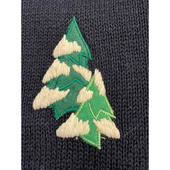 White Stag Embroidered Christmas Full Zip Vest 22W/24W - Picture 9 of 12